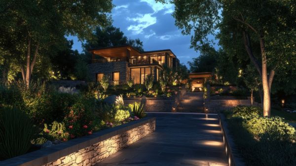 Lake Charles Landscape Lighting Service